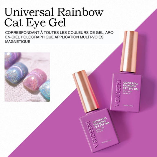 UNIVERSAL RAINBOW CAT EYE GEL